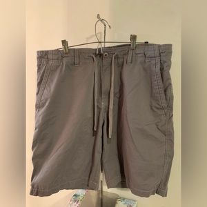 Island Republic Mens Gray Shorts With Drawstring Size 36W